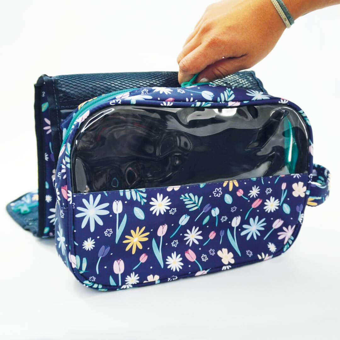 Organizador de Viaje Margaritas y Tulipanes