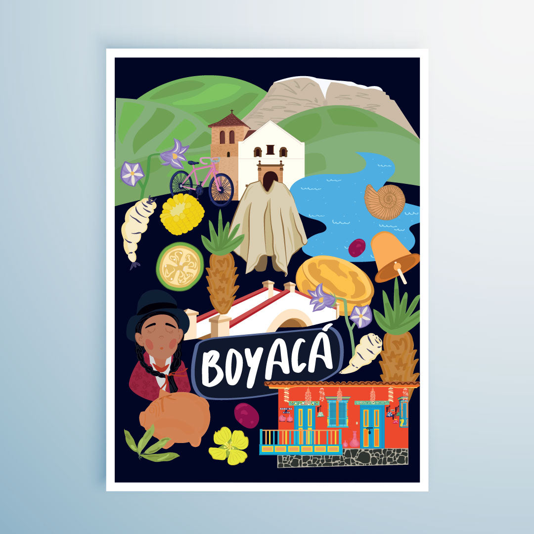 Afiche Boyacá Insignia