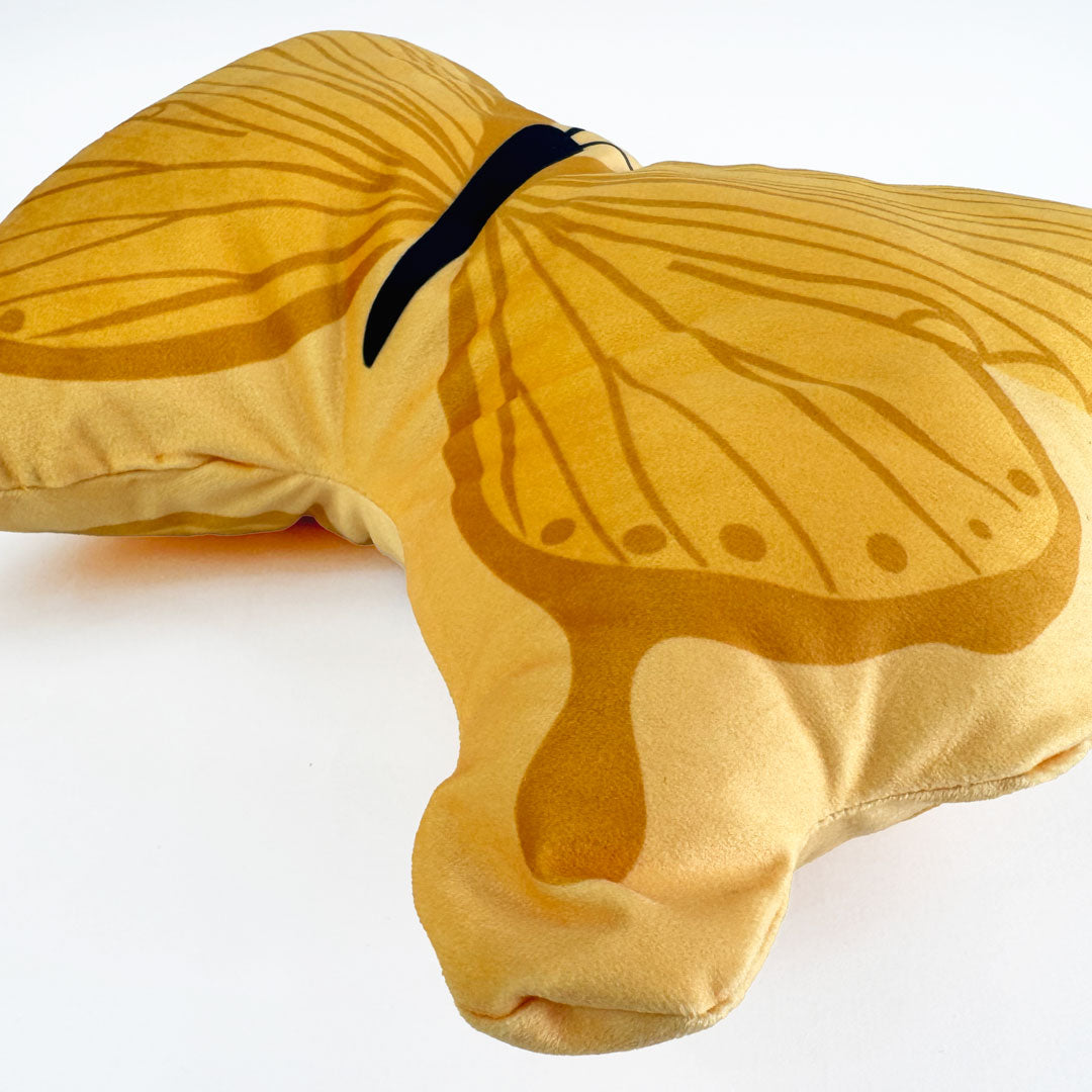 Cojín Mariposa Amarilla