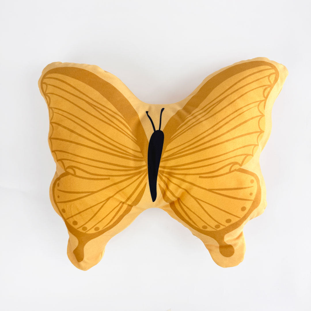 Cojín Mariposa Amarilla