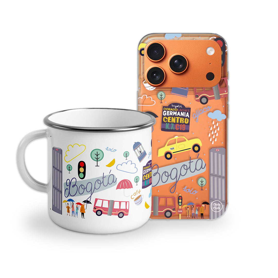 Combo Forro + Taza Bogotá Insignia