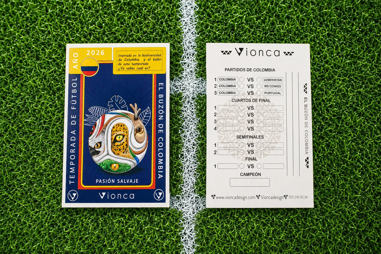 Combo 7 Postales Fútbol Colombiano