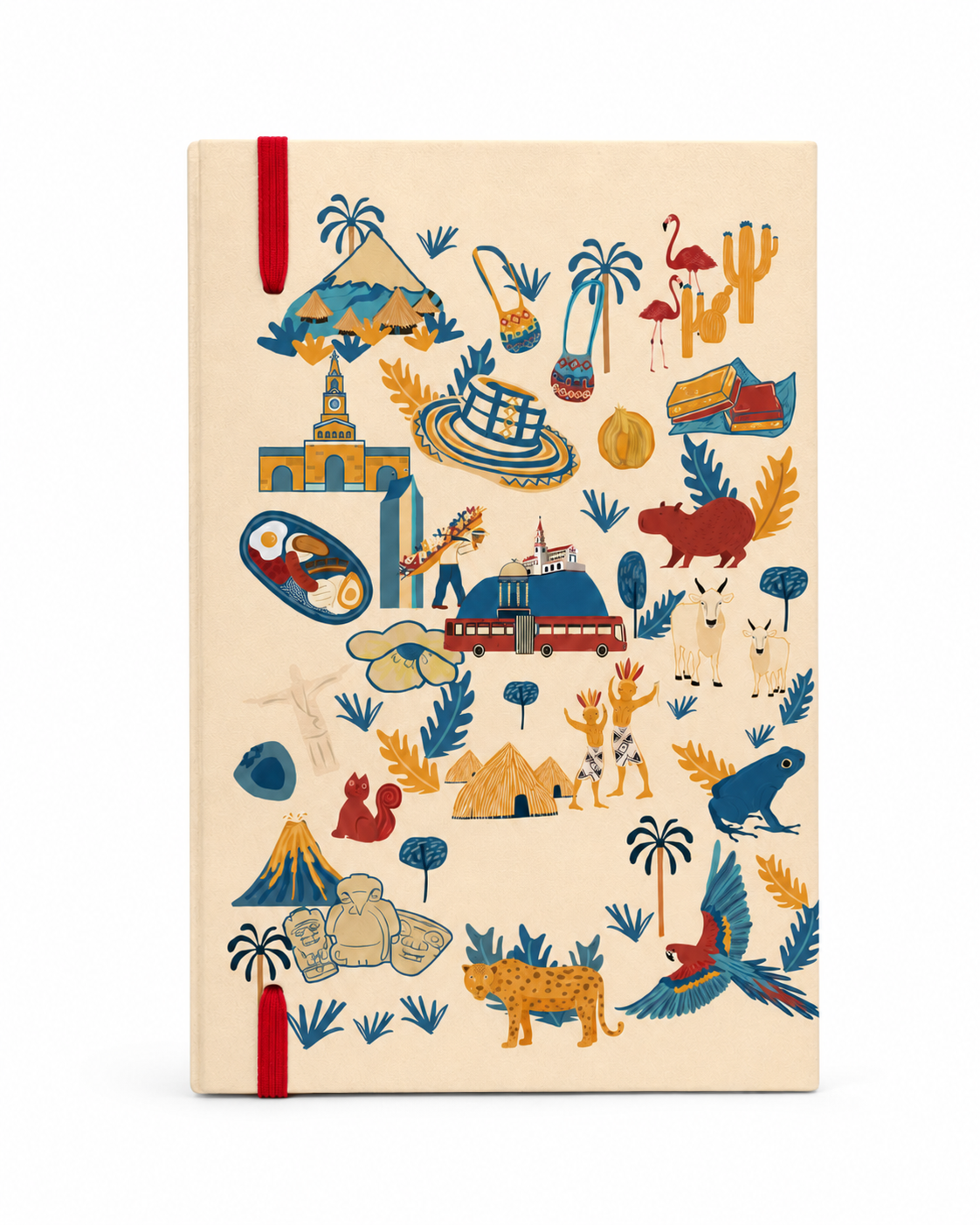 Libreta Mapa de Colombia Edición Especial
