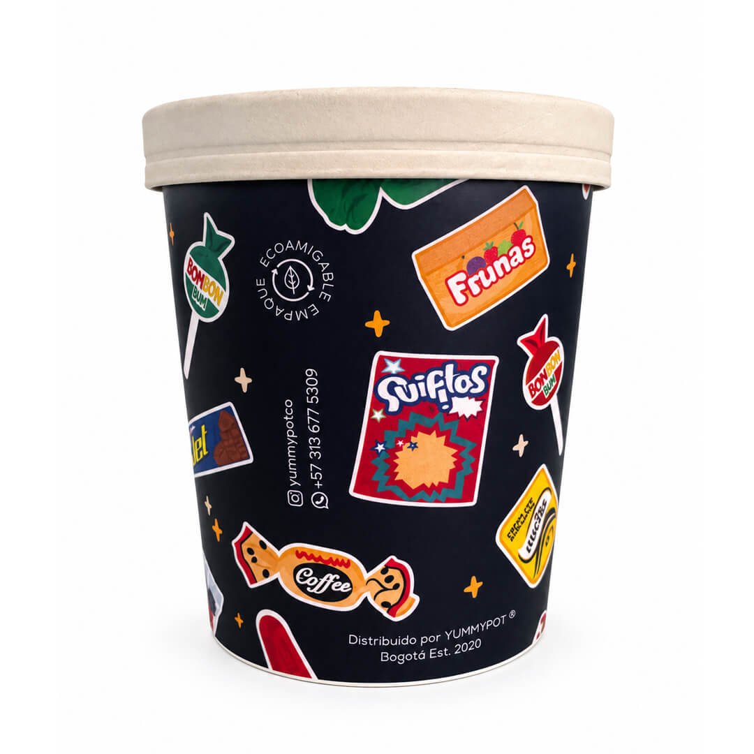 Tarro de Dulces típicos colombianos