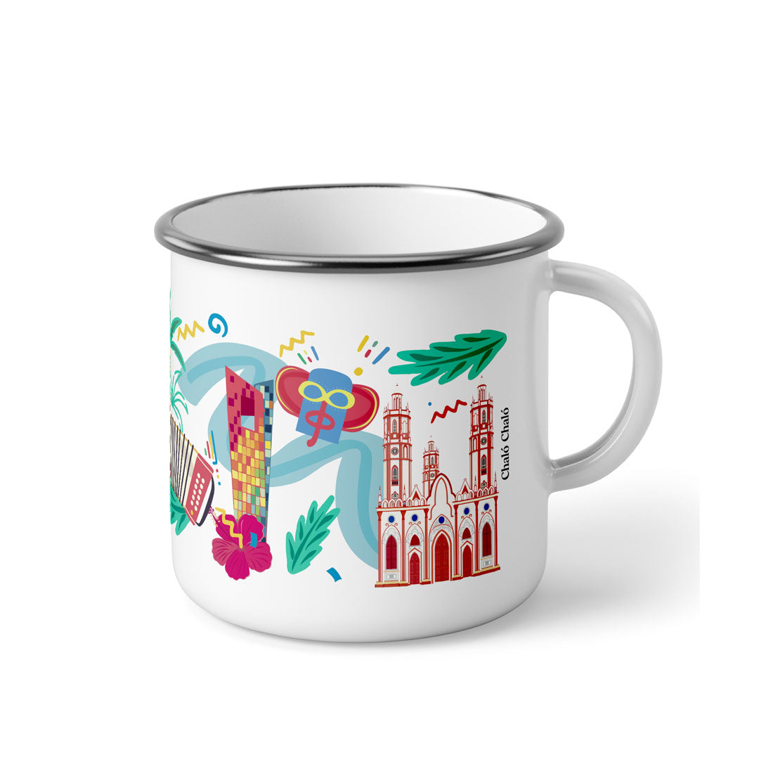 Taza de Peltre Barranquilla Insignia