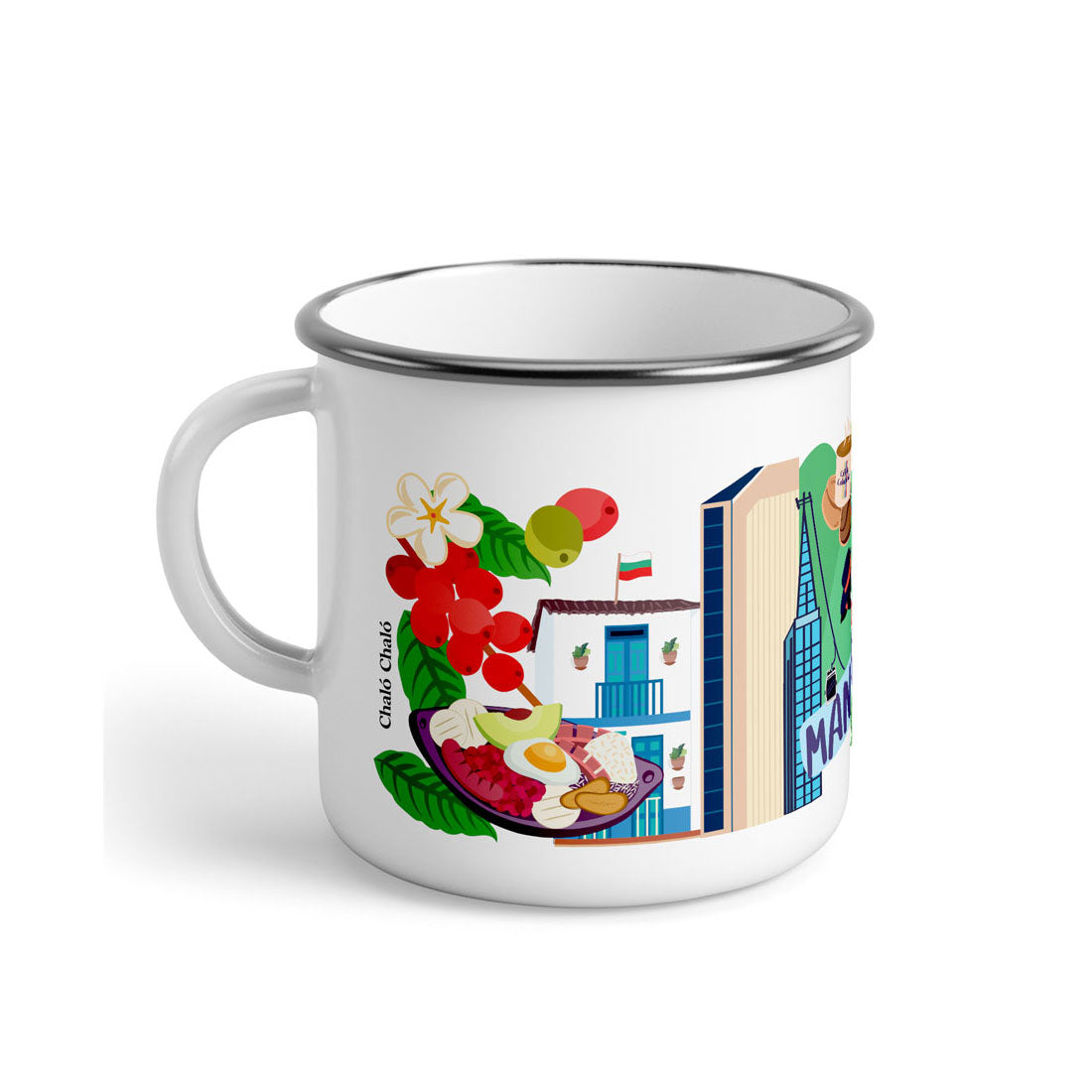 Taza de Peltre Manizales Insignia