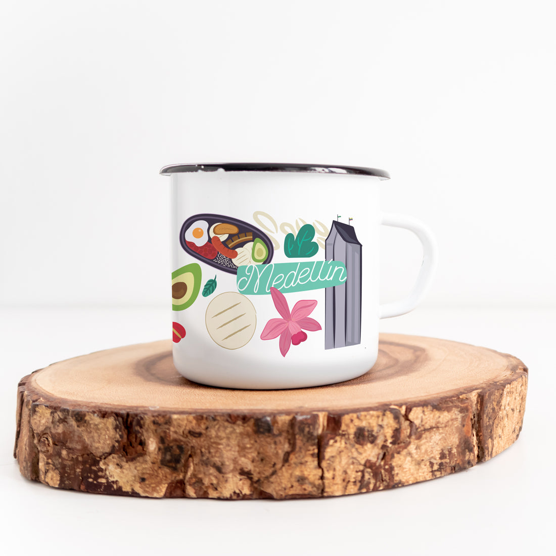 Taza de Peltre Medellín Insignia