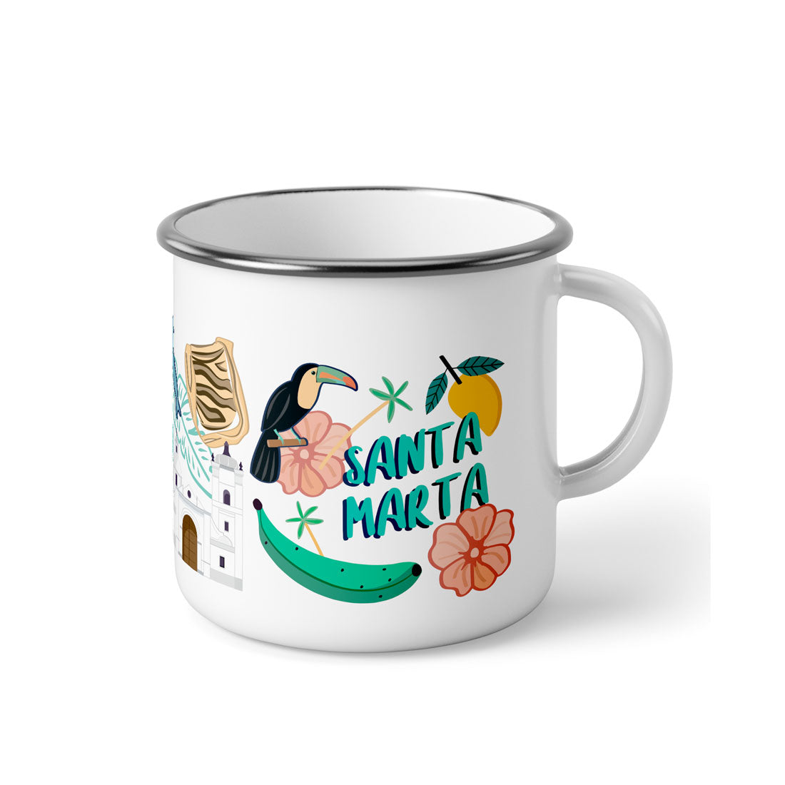 Taza de Peltre Santa Marta Insignia