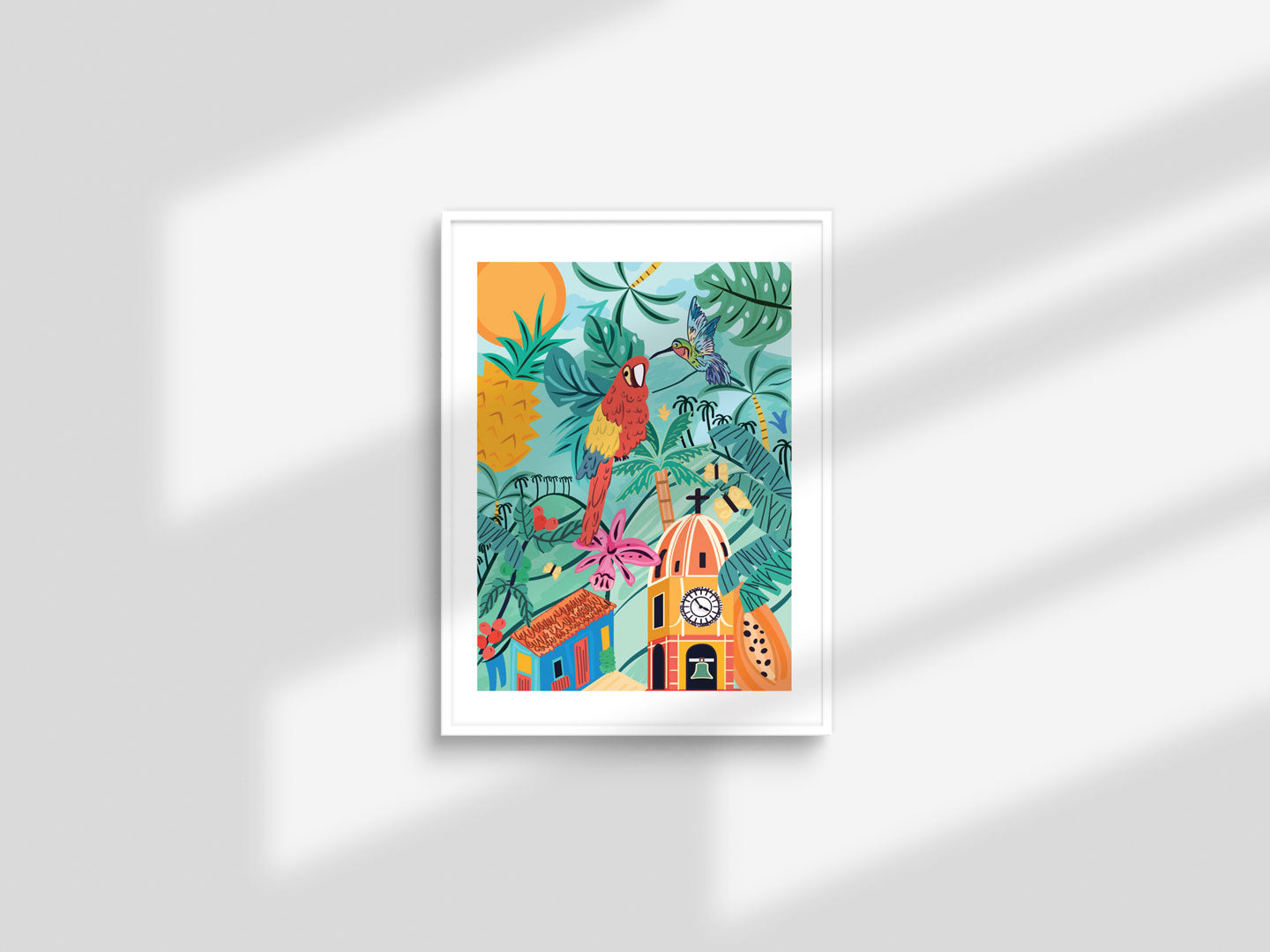 Cuadro Colores de Colombia