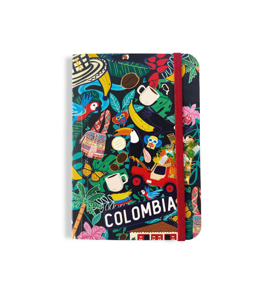 Mini Libreta Colombia Insignia