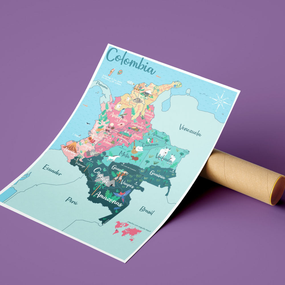 Colección Mapas para Raspar - Chaló Chaló