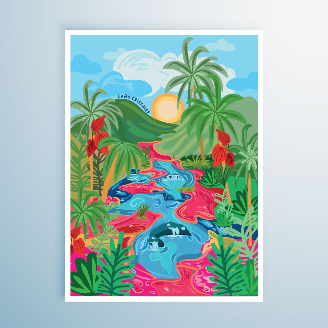 Afiche Caño Cristales
