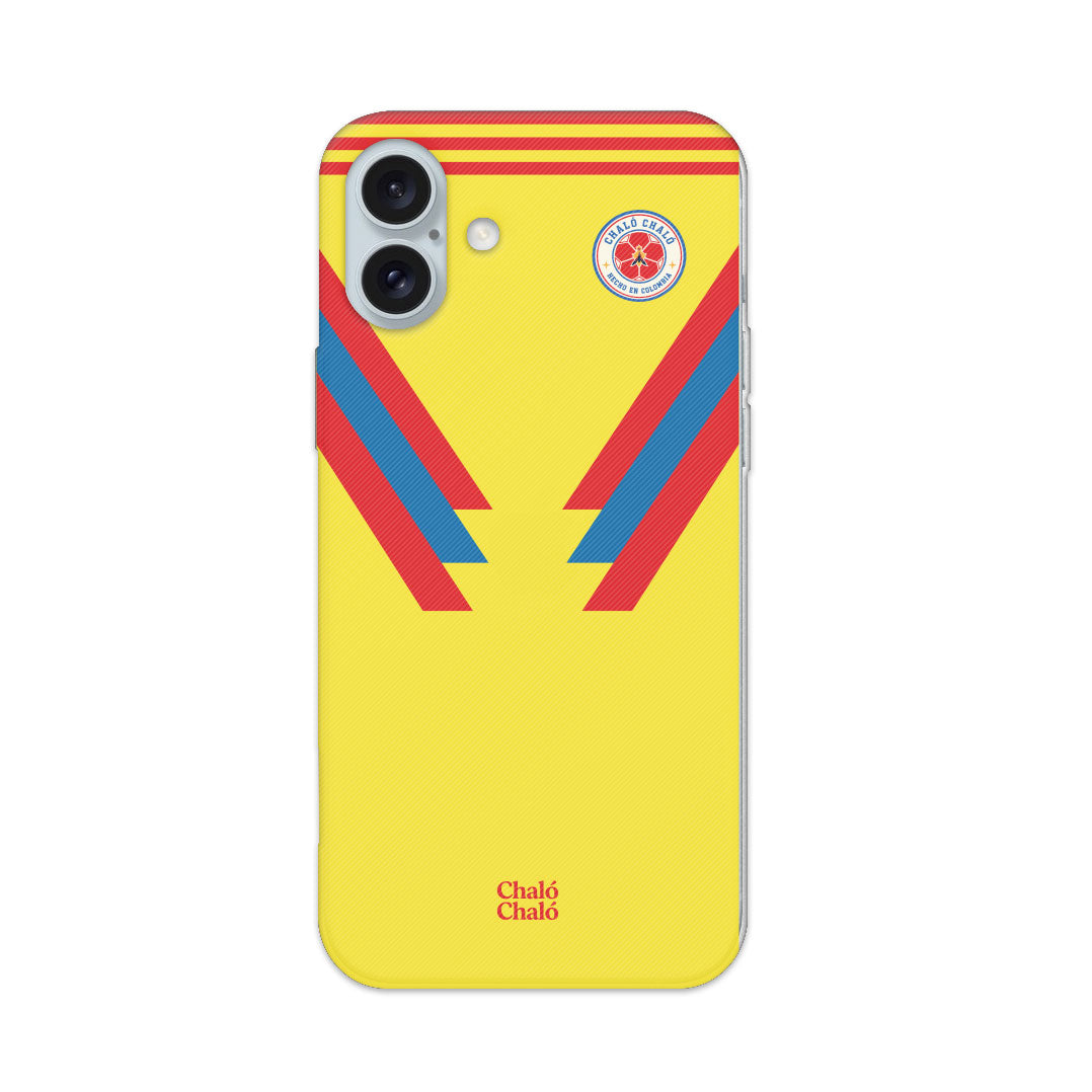 Forro Camiseta Colombia 90s Amarilla