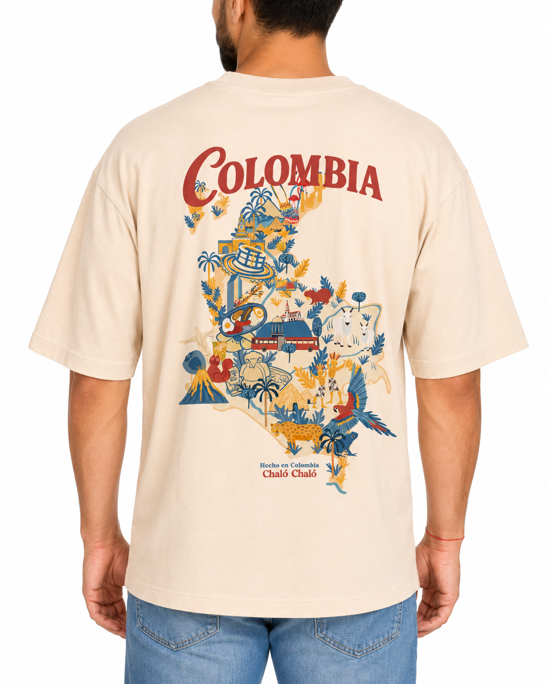 Preventa: Camiseta Mapa de Colombia Edición Especial