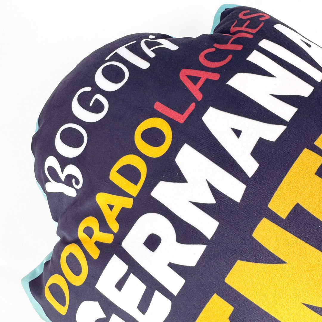 Cojín Letrero de Bus