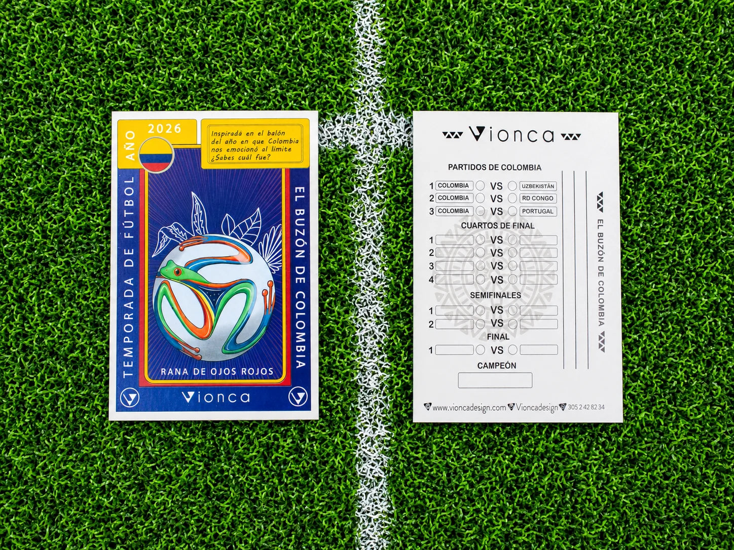 Combo 7 Postales Fútbol Colombiano