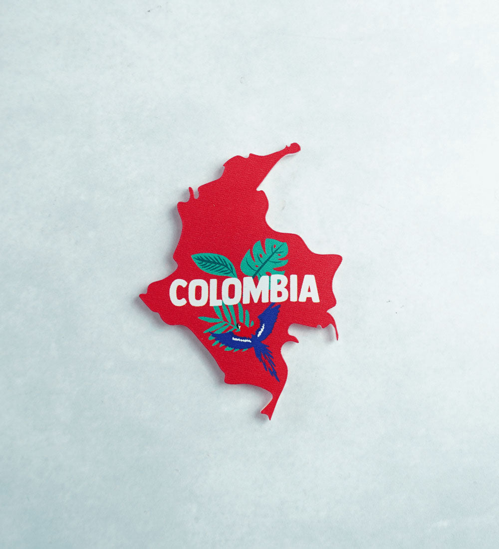 Imán Acrílico Mapa de Colombia