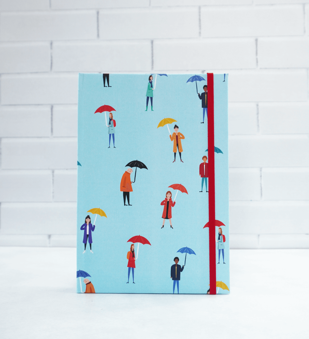 Libreta Sombrillas