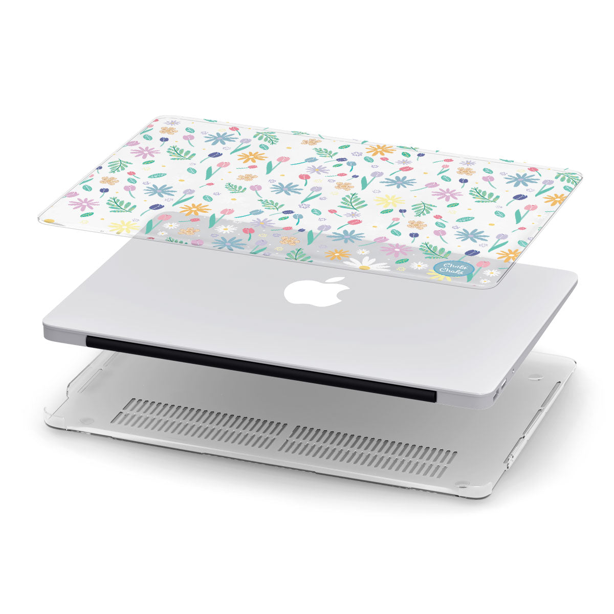 Hard Case para Macbook Margaritas y Tulipanes