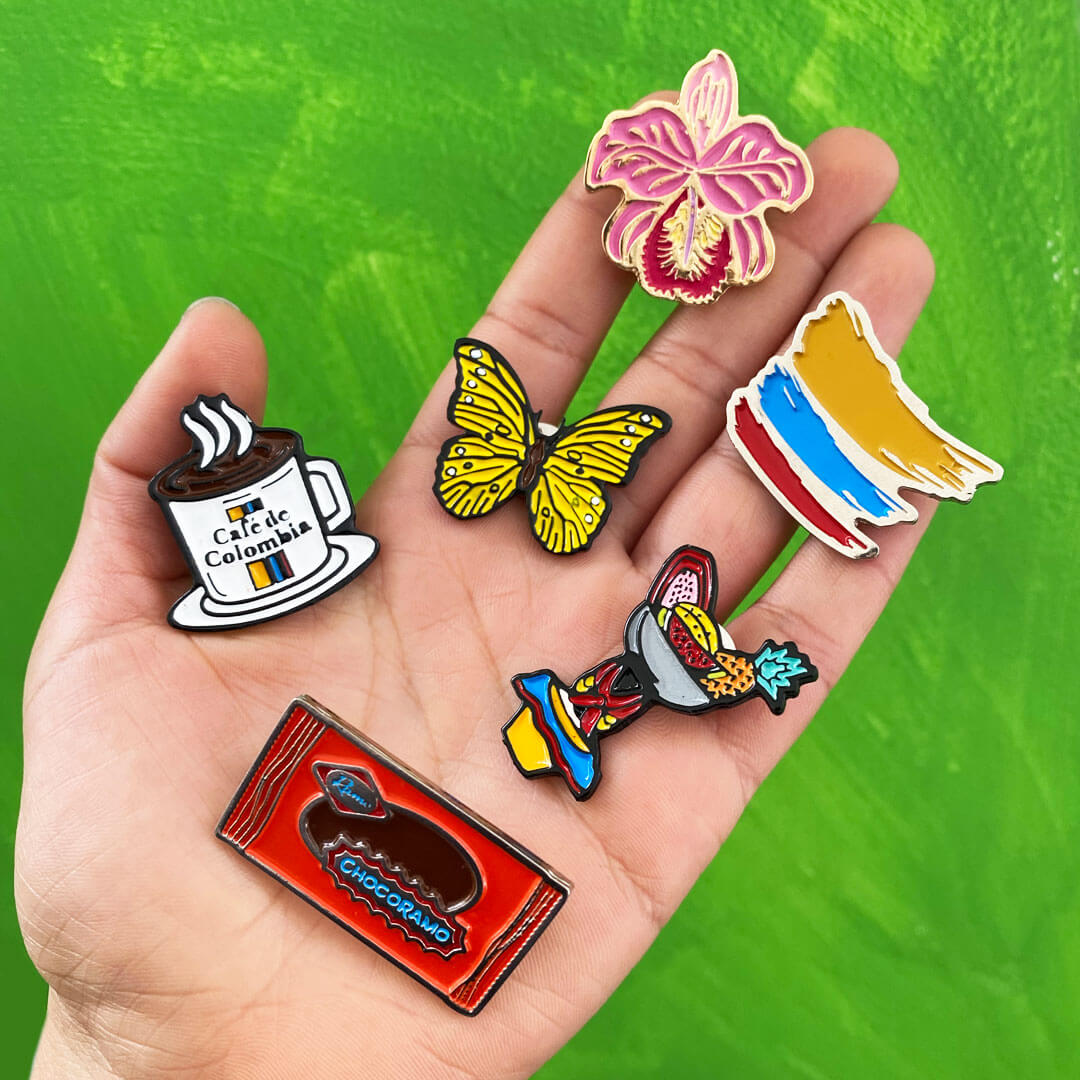 Pin Orquídea