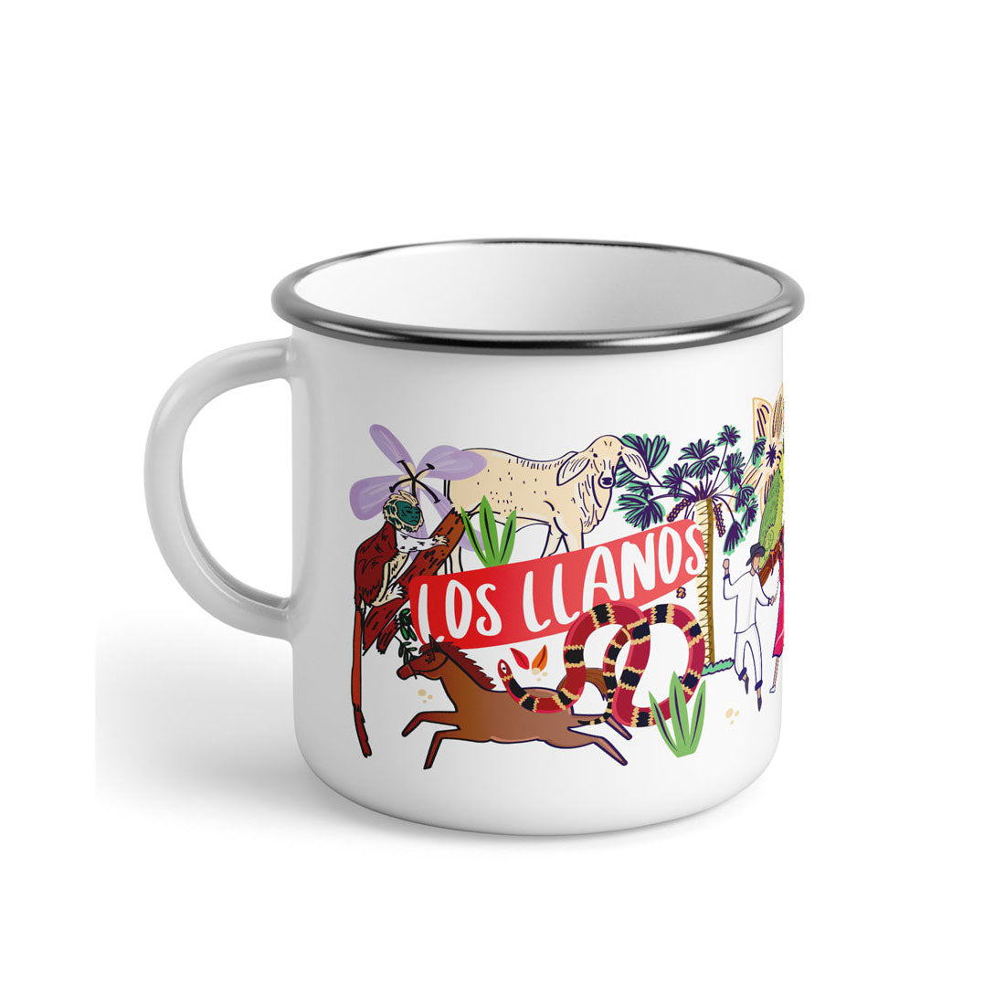 Taza de Peltre Llanos Insignia