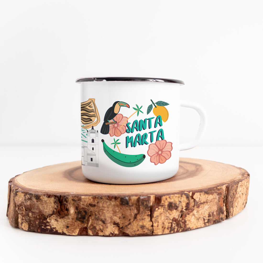 Taza de Peltre Santa Marta Insignia