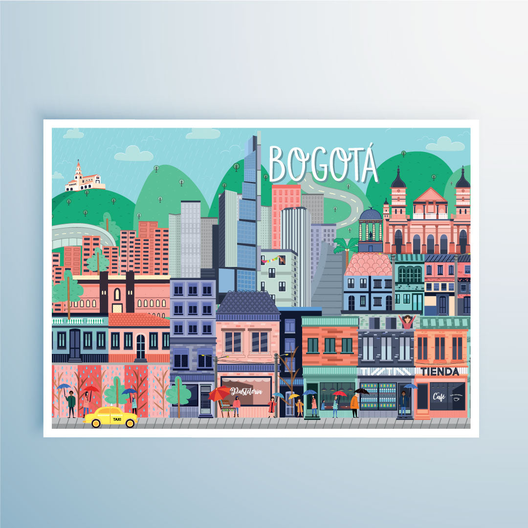 Afiche horizontal de Bogotá - Chaló Chaló