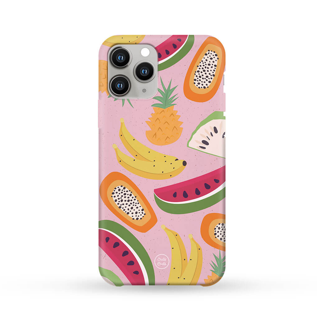Forro Ecológico Frutas - Chaló Chaló - Rosa