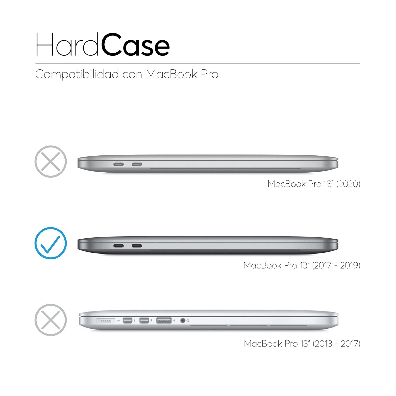 Hard Case para Macbook - Pro 2017-2019 - Chaló Chaló