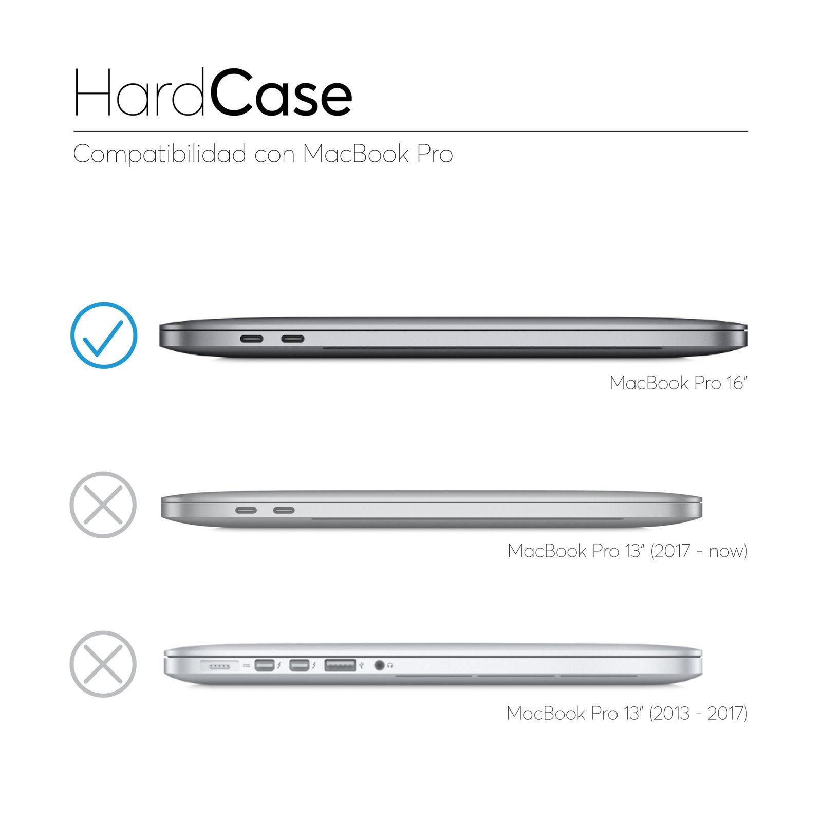 Hard Case para Macbook - Air 16" - Chaló Chaló