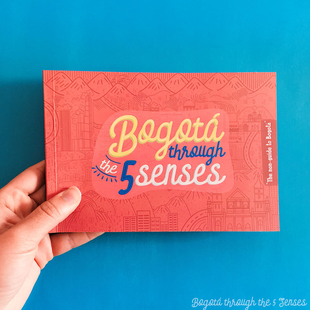 Libro 5 Sentidos de Bogotá en inglés