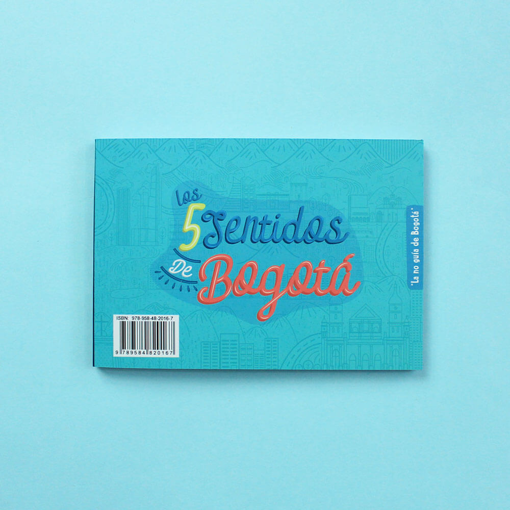 Libro 5 Sentidos de Bogotá en Español