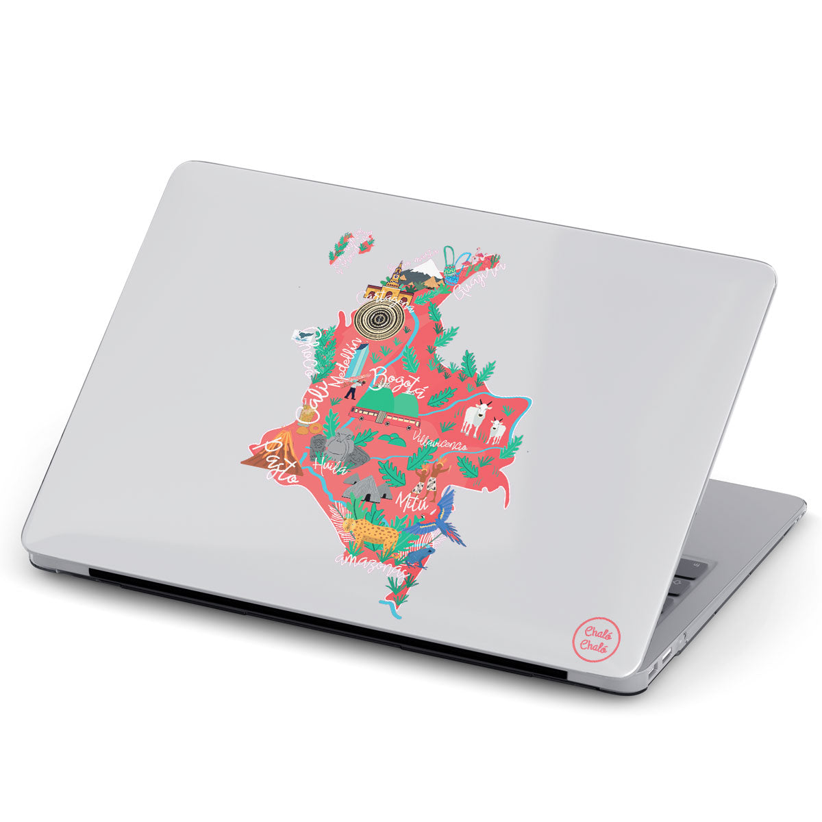 Hard Case para Macbook - Mapa de Colombia - Chaló Chaló