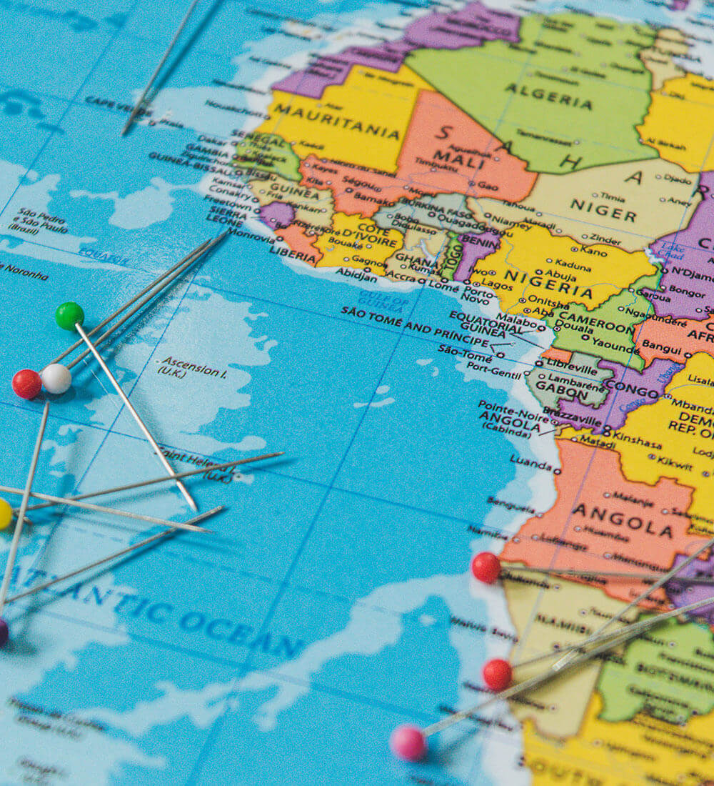 Mapa del Mundo para Raspar