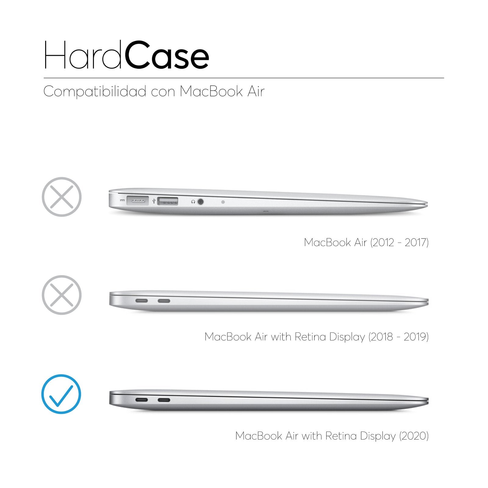 Hard Case para Macbook - Air 2020 - Chaló Chaló